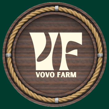 selo vovo farm (3 x 3 cm) FUNDO VERDE